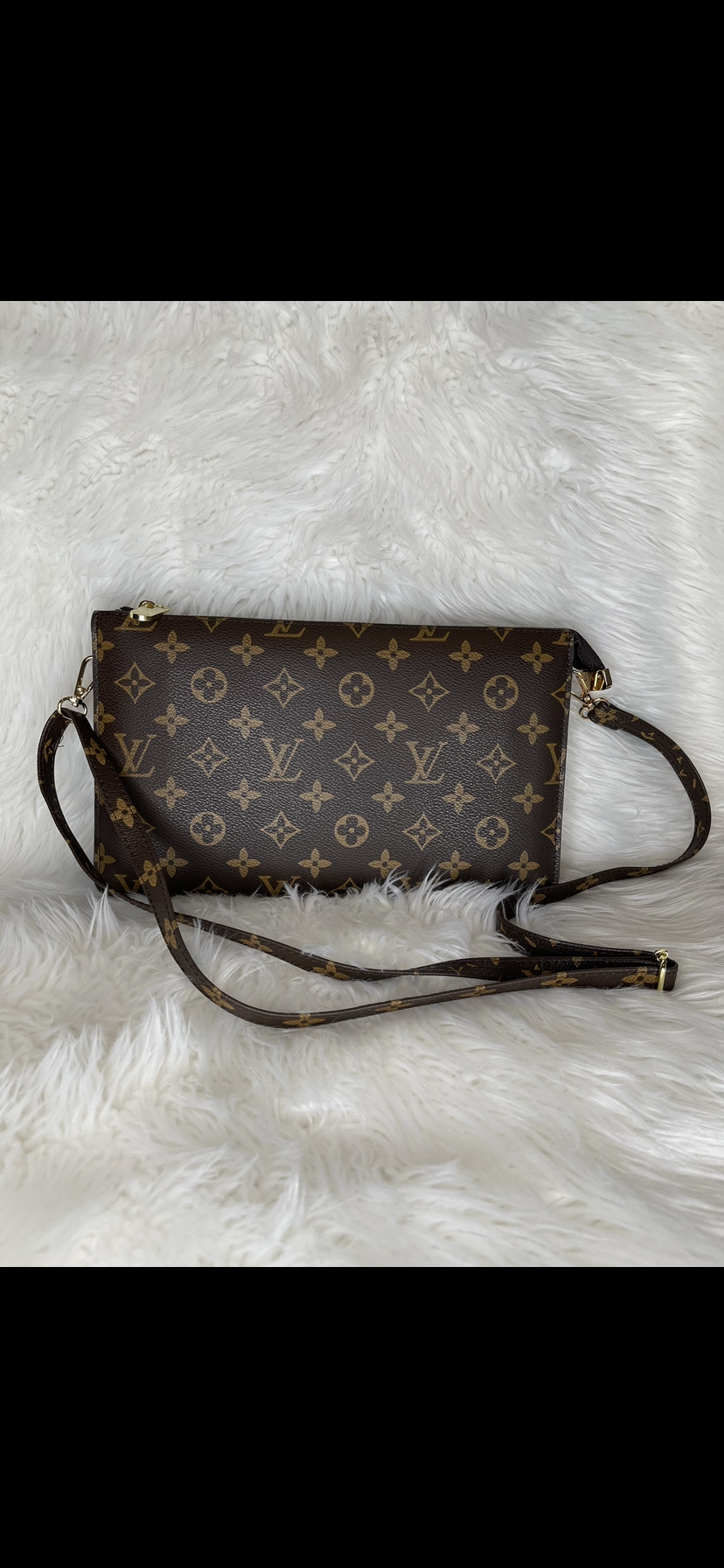 Lv clutch crossbody